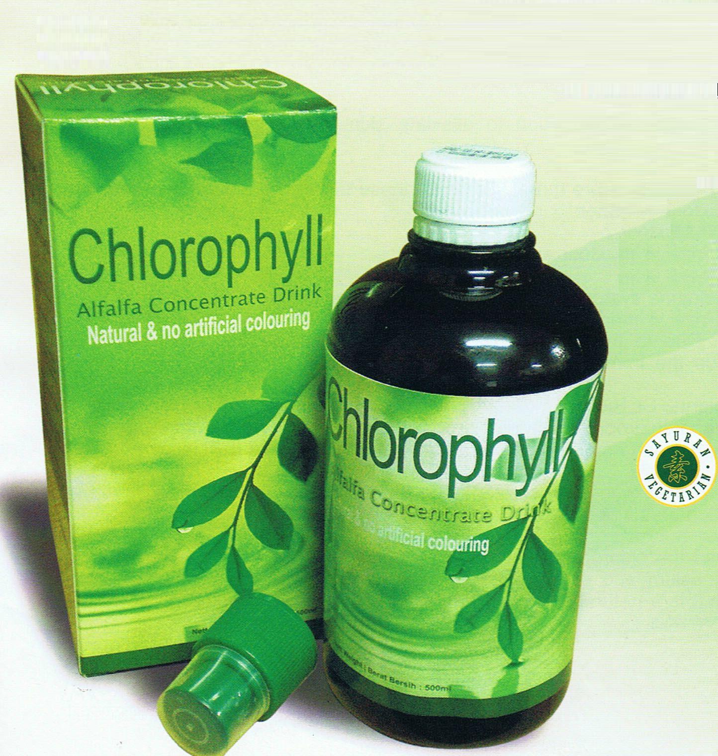 What is a chlorophyll drink?